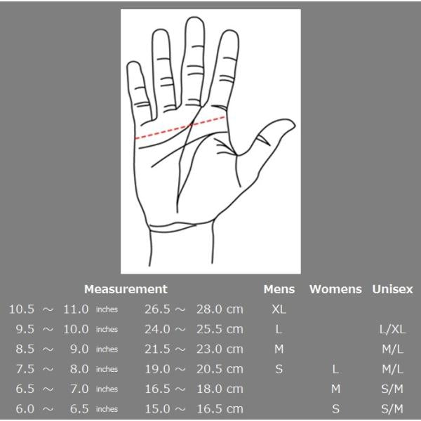 freehands フォトグローブ フリース Mens ブラック XLサイズ