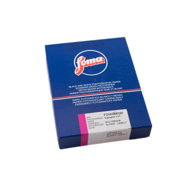 Foma 白黒印画紙 FOMABROM 111 VC FB Glossy 5X7 大カビネ 100枚