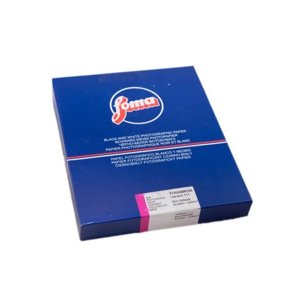 Foma 白黒印画紙 FOMABROM 111 VC FB Glossy 8x10 六切 100枚