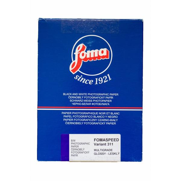 Foma 白黒印画紙 Fomaspeed Variant 311 VC RC Glossy 5X7 大カビネ 100枚 26320