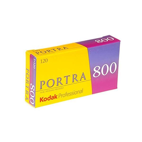 Kodak カラーネガフィルム ポートラ800 120 5本パック 8127946