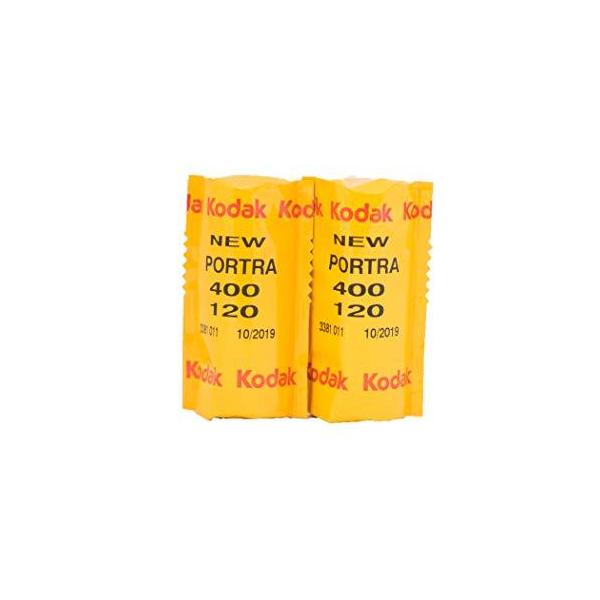 Kodak カラーネガフィルム ポートラ400 120 2本パック