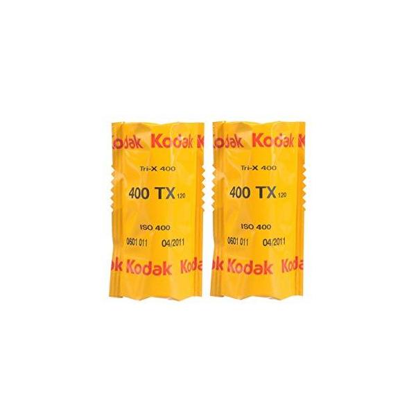 Kodak 白黒ネガフィルム トライ-X400 120 2本パック