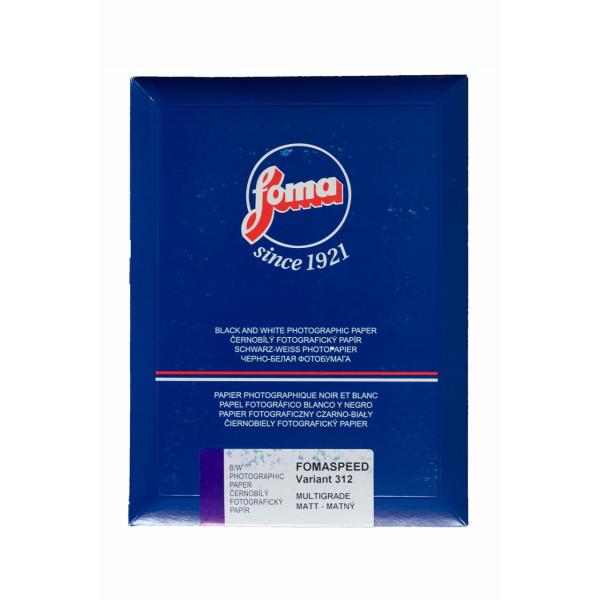 Foma 白黒印画紙 Fomaspeed Variant 312 VC RC Matte 5X7 大カビネ 25枚 41252