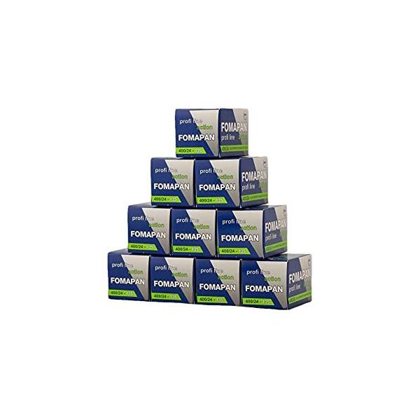 FOMA FOMAPAN400 白黒ネガフィルム 35mm 24枚撮り 10本セット