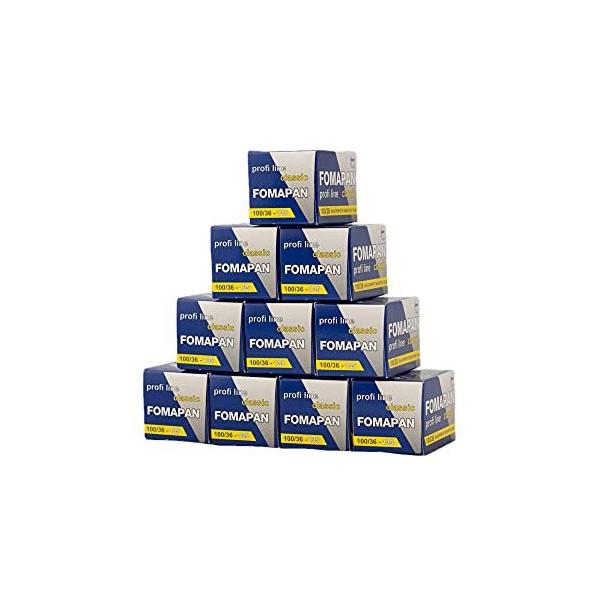 FOMA FOMAPAN100 白黒ネガフィルム 35mm 36枚撮り 10本セット
