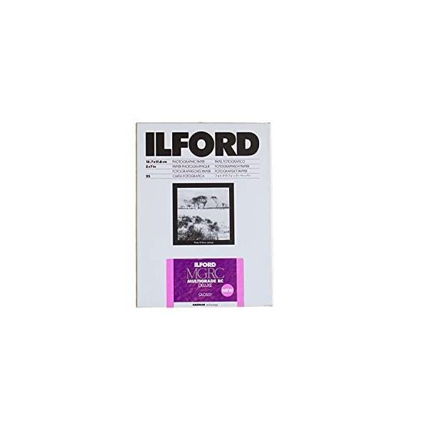 ILFORD 白黒印画紙 MGRC Deluxe Glossy 5x7 25枚 1179475