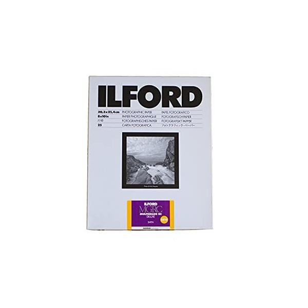 ILFORD 白黒印画紙 MGRC Deluxe Satin 8x10 25枚 1179530