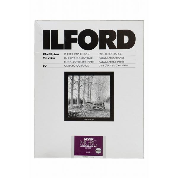 ILFORD 白黒印画紙 MGRC Deluxe Pearl 9.5x12 50枚 1180310