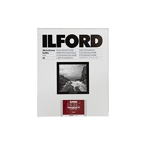 ILFORD 白黒印画紙 MGRC Portfolio Pearl 8x10 25枚 1181597