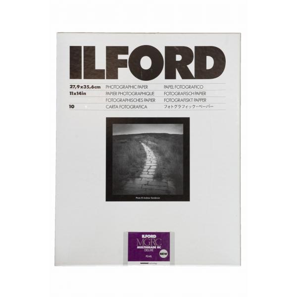 ILFORD 白黒印画紙 MGRC Deluxe Pearl 11x14 10枚 1179606
