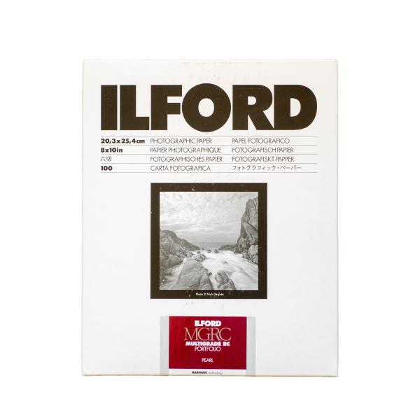 ILFORD 白黒印画紙 MGRC Portfolio Pearl 8x10 100枚 1181607