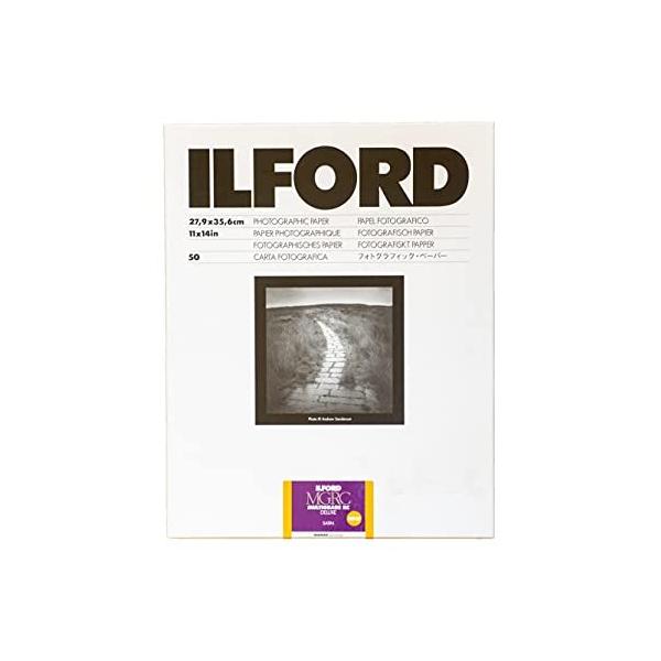 ILFORD 白黒印画紙 MGRC Deluxe Satin 11x14 50枚 1180563