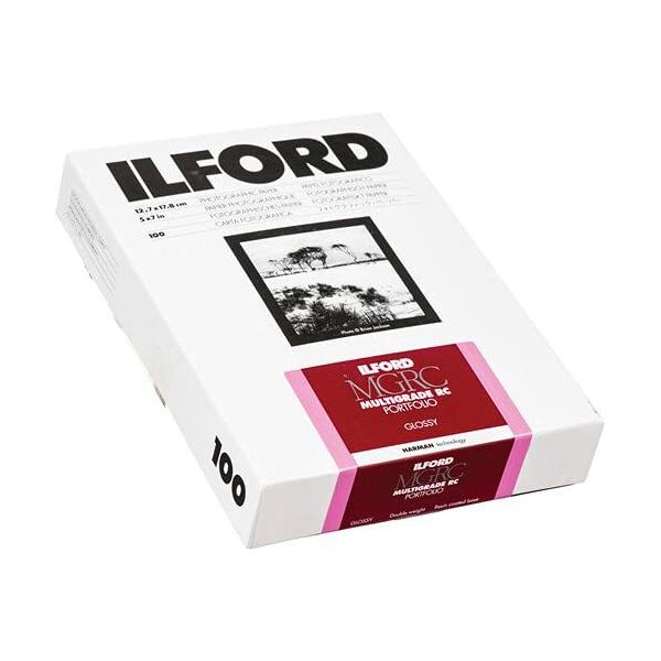 ILFORD 白黒印画紙 MGRC Portfolio Glossy 5x7 100枚 1181849