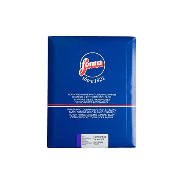 Foma 白黒印画紙 Fomaspeed Variant 313 VC RC Veivet 8X10 六切 25枚 41082