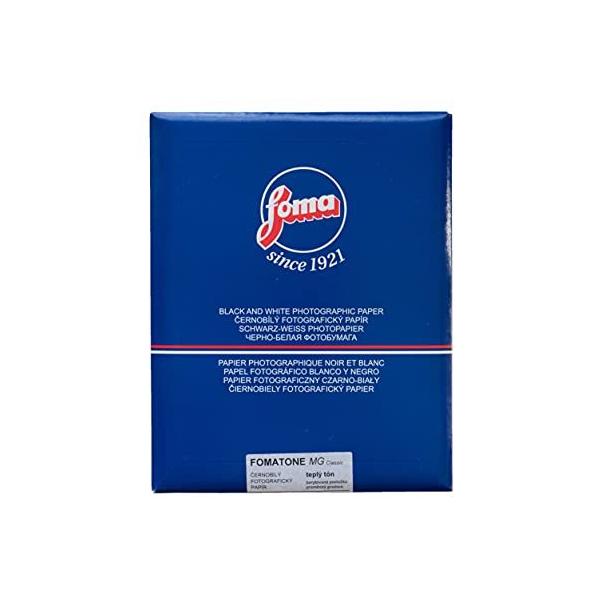 Foma 白黒印画紙 FOMATONE 133 VC FB Velvet 8x10 六切 25枚 44682
