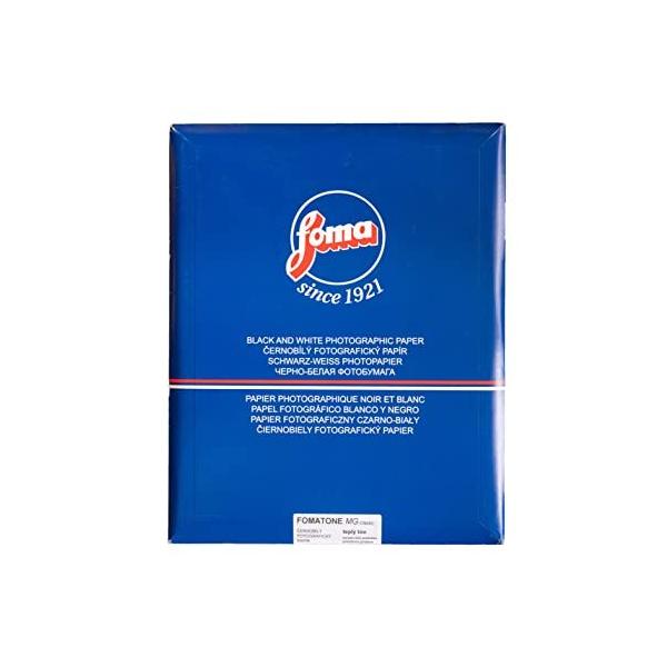 Foma 白黒印画紙 FOMATONE 133 VC FB Velvet 11x14 大四切 25枚 446112