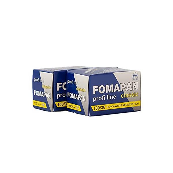 FOMA FOMAPAN100 白黒ネガフィルム 35mm 36枚撮り 2本セット
