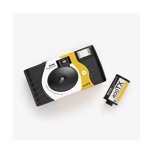 Kodak レンズ付き白黒フィルム トライ-X 400 27枚撮 1074418