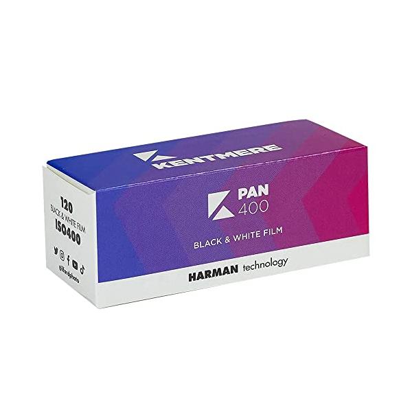 Kentmere Pan 400 黒白ネガフィルム 120 1本