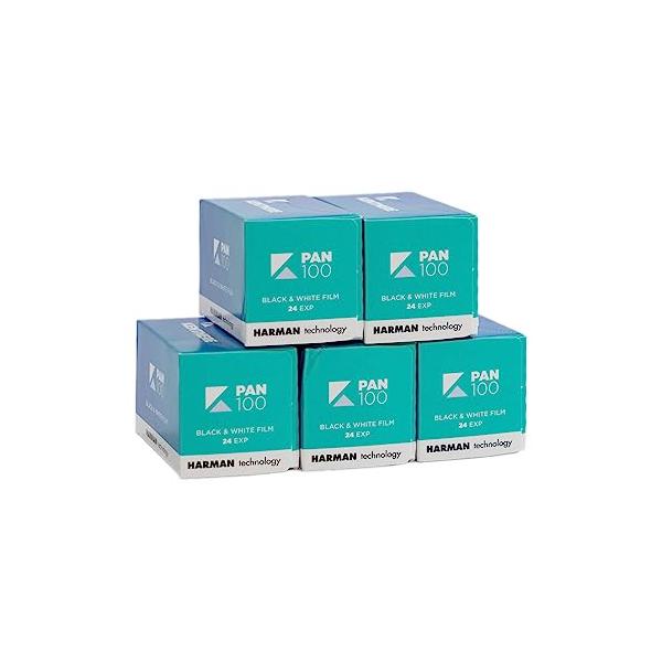 Kentmere PAN 100 白黒フィルム 35mm 24枚撮 5本