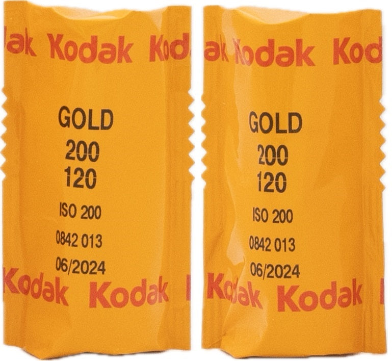 Kodak カラーネガフィルム GOLD 200 120 2本セット