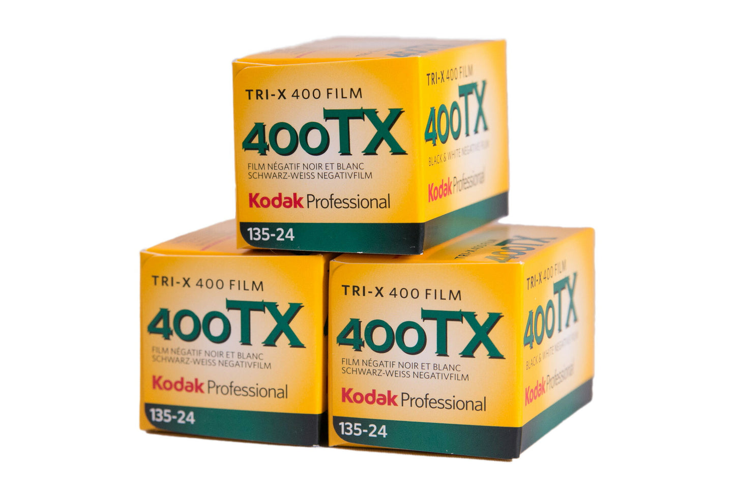 Kodak 白黒ネガフィルム トライ-X400 35mm 24枚撮 3本セット