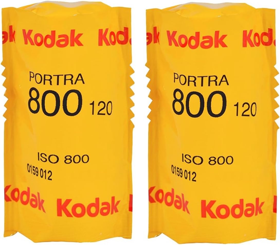 Kodak カラーネガフィルム ポートラ800 120 2本パック