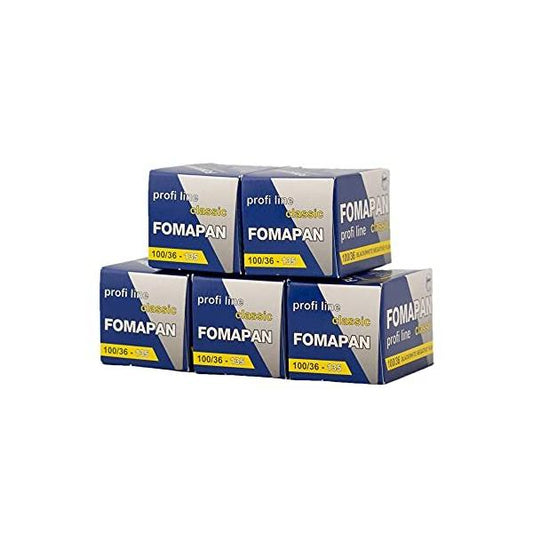 FOMA FOMAPAN100 白黒ネガフィルム 35mm 36枚撮り 5本セット