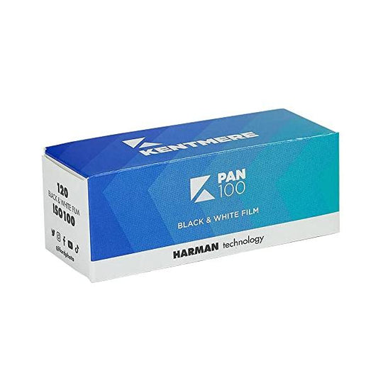 Kentmere Pan 100 黒白ネガフィルム 120 1本
