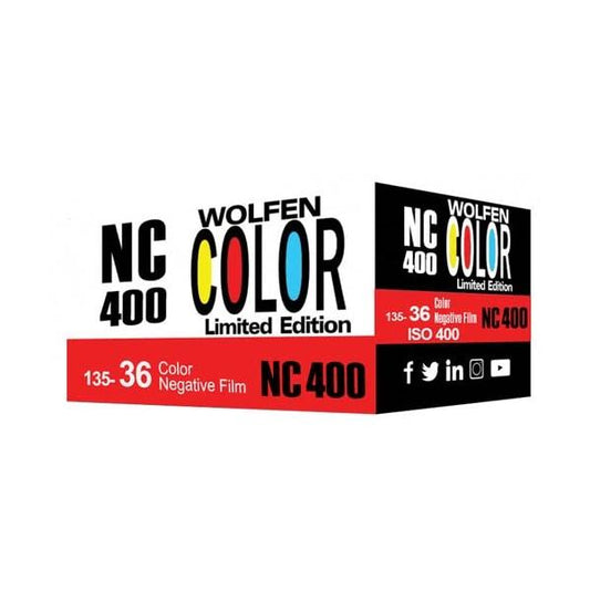 ORWO WOLFEN NC400 ISO400 カラーネガティブフィルム 35mm 36枚撮