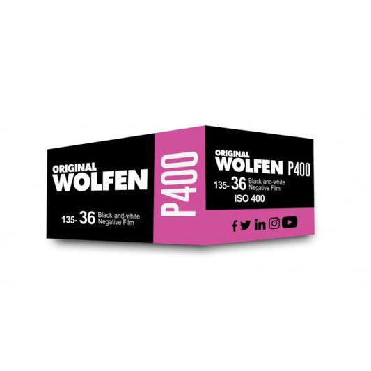 ORWO WOLFEN P400 ISO400 黒白ネガティブフィルム 35mm 36枚撮