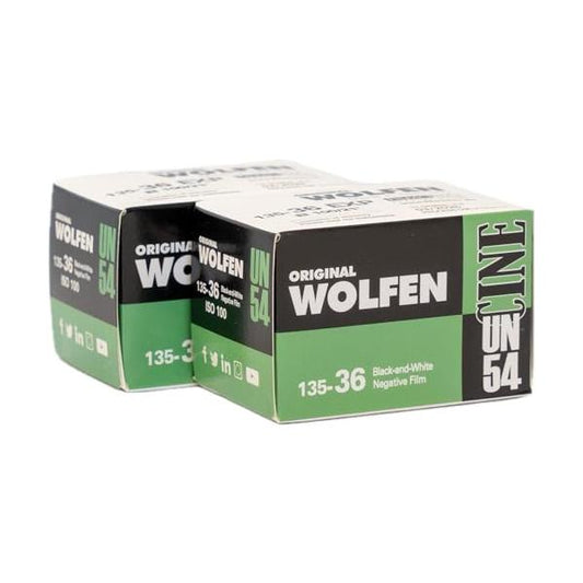 ORWO UN54 ISO100 黒白ネガティブフィルム 35mm 36枚撮 2本セット