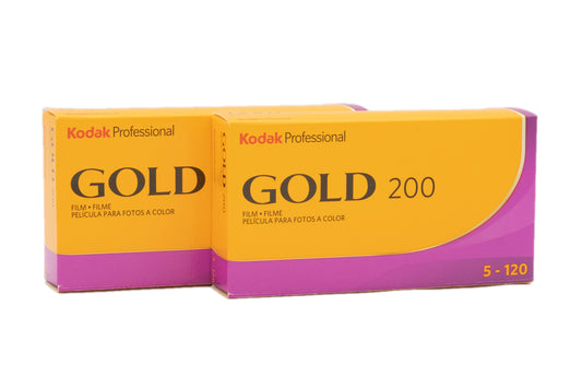 Kodak カラーネガフィルム GOLD 200 120 10本パック